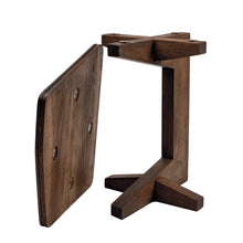 Încarcă imaginea în vizualizatorul Galerie, Măsuță din lemn de nuc KUTT Vega