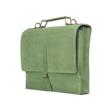 Încarcă imaginea în vizualizatorul Galerie, Geantă din piele velur KUTT Agave