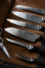 Încarcă imaginea în vizualizatorul Galerie, Set cuțite cu husă de protecție KUTT Yuko