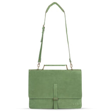 Încarcă imaginea în vizualizatorul Galerie, Geantă din piele velur KUTT Agave