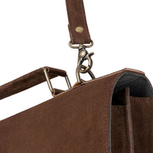 Încarcă imaginea în vizualizatorul Galerie, Geantă din piele velur KUTT Velluto