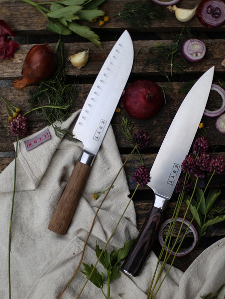 Santoku versus Chef Knife. Cum să alegi informat cuțitul de bucătărie.